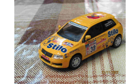 crc295 Hongwell 1/43 Fiat Stilo WRC #38, масштабная модель, scale43