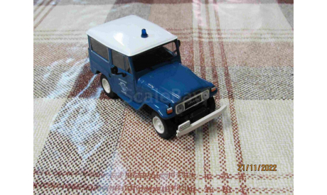 Dea.ПММ.№18 ’Полицейские Машины Мира’ 1/43 Toyota Land Cruiser FJ40 (Полиция Греции), журнальная серия Полицейские машины мира (DeAgostini), scale43