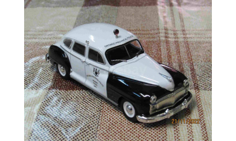 Dea.ПММ.№16 ’Полицейские Машины Мира’ 1/43 Chrysler De Soto (Полиция Канады), журнальная серия Полицейские машины мира (DeAgostini), scale43