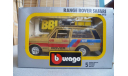 0112 BBurago 1/24 Range Rover Safari (диффект заднего стекла)(Made in Italy), масштабная модель, 1:24