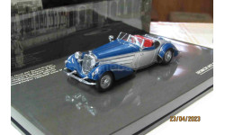 436014202 Minichamps 1/43 Horch 855 Special-Roadster 1938 silver/blue