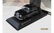 430033196 Minichamps 1/43 Mercedes Benz 180 Taxi 1953 black, масштабная модель, scale43, Mercedes-Benz