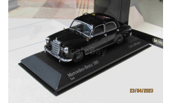 430033196 Minichamps 1/43 Mercedes Benz 180 Taxi 1953 black