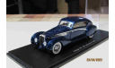 S2707 Spark 1/43 Delage D8 120 Letourneur 1938 blue, масштабная модель, 1:43