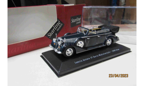 57012 Starline 1/43 Lancia Astura IV Ministrale 1938 blue, масштабная модель, scale43