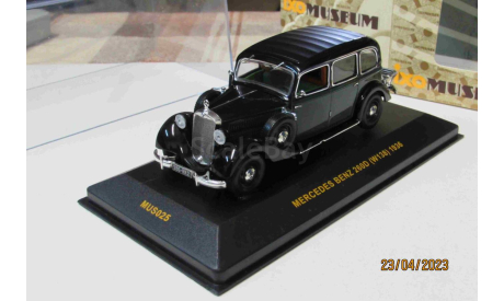 Mus025 Ixo 1/43 Mercedes Benz 260D (W138) 1936, масштабная модель, scale43, Mercedes-Benz