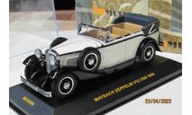 Mus009 Ixo 1/43 Maybach Zepptlin V12 DS8 1930, масштабная модель, scale43