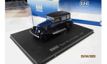 UH5059 Universal Hobbies 1/43 Renault type PG 2 Vivasix 1928 blue, масштабная модель, scale43