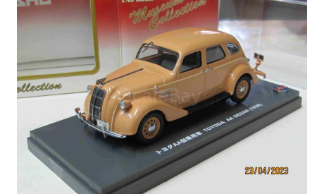 03084V Kyosho 1/43 Toyota AA sedan 1936 beige, масштабная модель, scale43