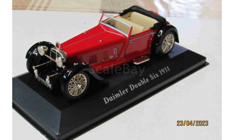 ALT028 Altaya 1/43 Daimler double six 1931, масштабная модель, scale43