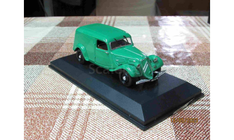 153040 Norev 1/43 Citroen Traction 11 BL Fourgonnette 1937 green, масштабная модель, Citroën, scale43