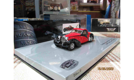 437 110220 Minichamps 1/43 1939 Bugatti Type 57C Atalante  The Mullin Automotive Museum Collection, масштабная модель, scale43