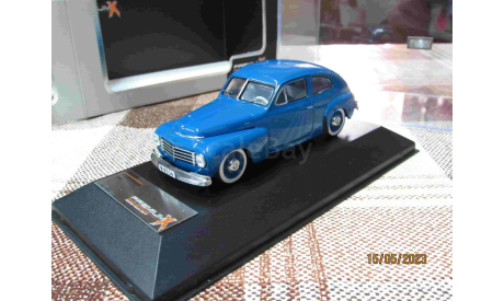 PRD228 Premium X 1/43 Volvo PV444 1943 blue, масштабная модель, scale43