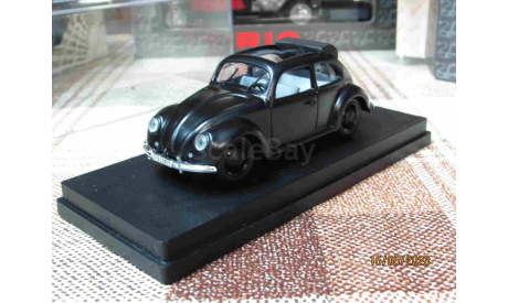 rio 4104 Rio 1/43 VW KDF Standard Limousine open sunroof 1938 black, масштабная модель, scale43, Volkswagen