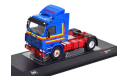 TR136 Ixo 1/43 седельный тягач SCANIA 142 M 1981 Blue, масштабная модель, scale43