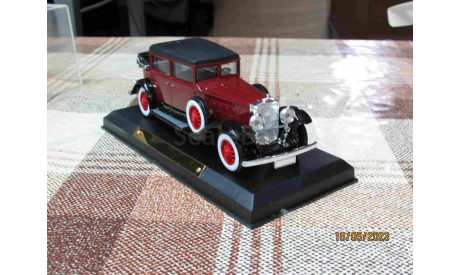 AL996 De Agostini 1/43 Cadillac V16 1931, масштабная модель, scale43