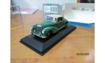 MIN 032340 Minichamps 1/43 Mercedes Benz 300 S Cabriolet soft top 1951-55 green, масштабная модель, scale43, Mercedes-Benz