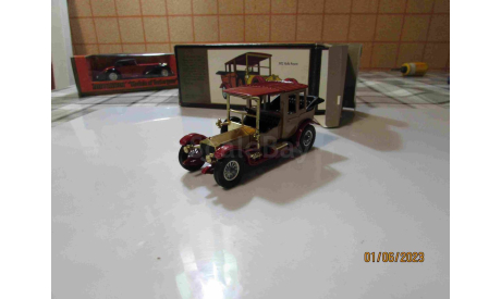 Y-7 Matchbox  ’Models of Yesteryear’ 1/48 Rolls-Royce 1912, масштабная модель, scale48