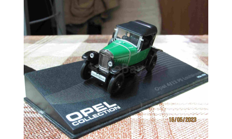 OP22 Altaya Opel Сollection 1/43 Opel 4/12 PS Laubfrosch 1924-26, масштабная модель, scale43