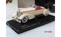 WB178 Whitebox 1/43 Packard v12 Le Baron Speedster 1934, масштабная модель, scale43