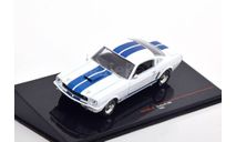 CLC438 Ixo 1/43 FORD Mustang Shelby GT 350 1965 White/Blue, масштабная модель, scale43