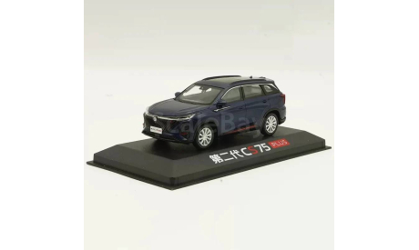 CPM43418 CPM 1/43 Changan CS75 PLUS SUV dark blue, масштабная модель, scale43