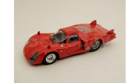 BEST 9251 1/43 ALFA ROMEO 33.2 CODA LUNGA 1968 - Rosso/Red, масштабная модель, 1:43