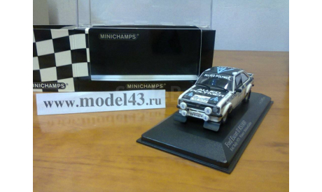 400758401 Minichamps 1/43 Ford Escort II RS 1800  Makinen/Lindon winners RAC Rally 1975, масштабная модель, scale43