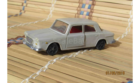 Lancia Flavia(пластик)серый, масштабная модель, ​ДФИ(Донецк), 1:43, 1/43