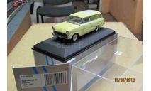 430 043210 Minichamps 1/43 Opel Rekord P1 Caravan 1958-1960 yellow, масштабная модель, scale43