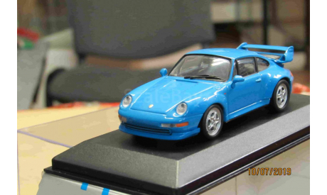 430 065001 Minichamps 1/43 Porsche 911 GT 2 street 1995 blue, масштабная модель, scale43