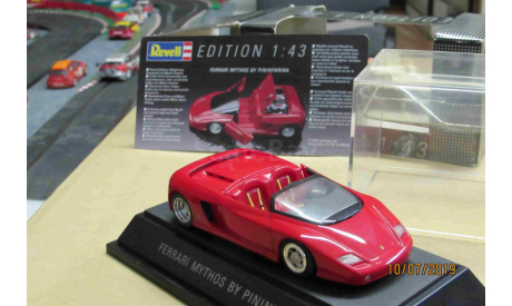 8500 Revell 1/43 Ferrari  Mythos red (plastic), масштабная модель, 1:43