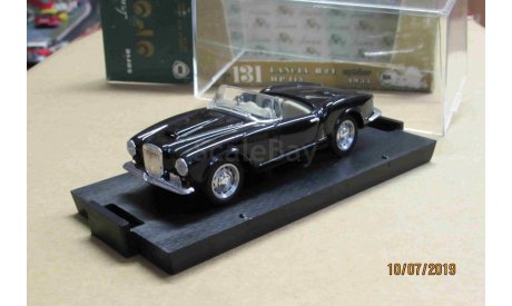 r131 Brumm 1/43 Lancia B24 spider black, масштабная модель, scale43