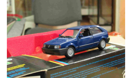 1001 Schabak 1/43 VW Polo coupe  blue, масштабная модель, scale43, Volkswagen