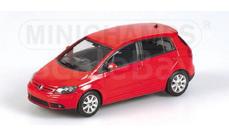 400054300 Minichamps 1/43 VW Golf Plus 2002 red, масштабная модель, Volkswagen, scale43