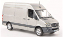 14000 PREMIUM ClassiXXs 1/43 MERCEDES-BENZ Sprinter Van 2013 Metallic Grey, масштабная модель, scale43