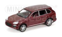 400066270 Minichamps 1/43 2006 Porsche Cayenne Turbo, metallic red, масштабная модель, scale43