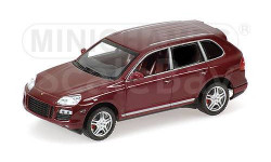 400066270 Minichamps 1/43 2006 Porsche Cayenne Turbo, metallic red