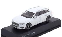 5011806231 I-Scale 1/43 AUDI A6 Avant 2018 Glacier White, масштабная модель, scale43