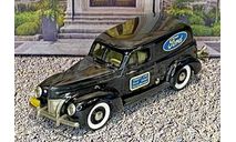 BRK 009 Brooklin 1/43 Ford Sedan Delivery Van ’Ford’ 1940 Black, масштабная модель, scale43