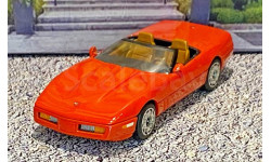 WP 114 Western  Models 1/43 Chevrolet Corvette Roadster Top Down 1986 red