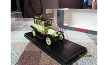 rio 4307 Rio 1/43 Renault Tipo X 1907 yellow, масштабная модель, scale43