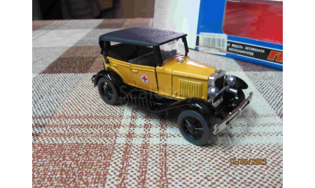 Cаратов 1/43 Газ А, медицинский, масштабная модель, scale43