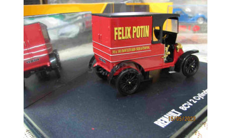 7711 421 925 Ixo 1/43 Renault 8CV 2 Cylinders 1906 ’Felix Potin’, масштабная модель, scale43