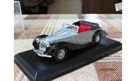 AL995 De Agostini 1/43 Delahaye 135 M figoni 1937, масштабная модель, scale43