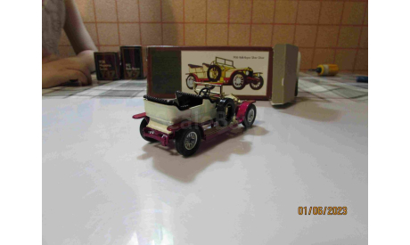 Y-10 Matchbox  ’Models of Yesteryear’ 1/51 Rolls-Royce Silver Ghost 1906, масштабная модель, scale50