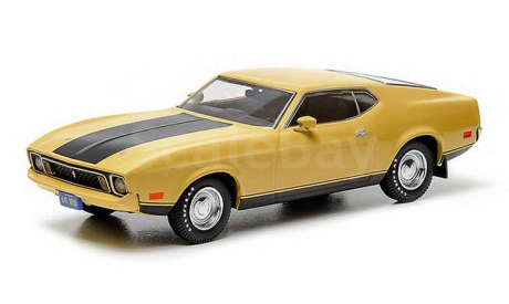 86412 GreenLight 1/43 FORD Mustang Mach 1 ’Eleanor’ (из к/ф ’Угнать за 60 секунд’) 1973 Yellow, масштабная модель, scale43