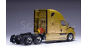 TR189 Ixo 1/43 седельный тягач FREIGHTLINER Cascadia 2018 Gold Metallic, масштабная модель, scale18