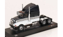 TR183 Ixo 1/43 седельный тягач KENWORTH T600A 1986 Black/White, масштабная модель, scale43