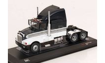 TR183 Ixo 1/43 седельный тягач KENWORTH T600A 1986 Black/White, масштабная модель, scale43